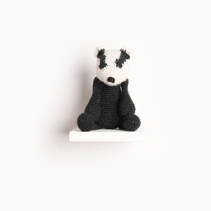 edwards menagerie crochet badger pattern